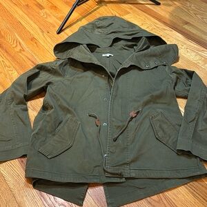 Rag Poets olive green jacket size Large